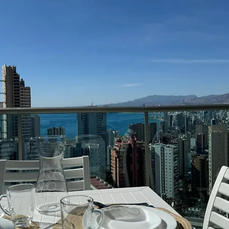 Appartamento Skyline 13 Con Terraza Privada Y Vistas Benidorm