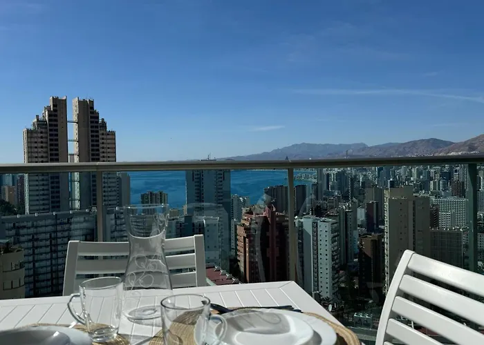 Διαμέρισμα Skyline 13 Con Terraza Privada Y Vistas Μπένιντορμ