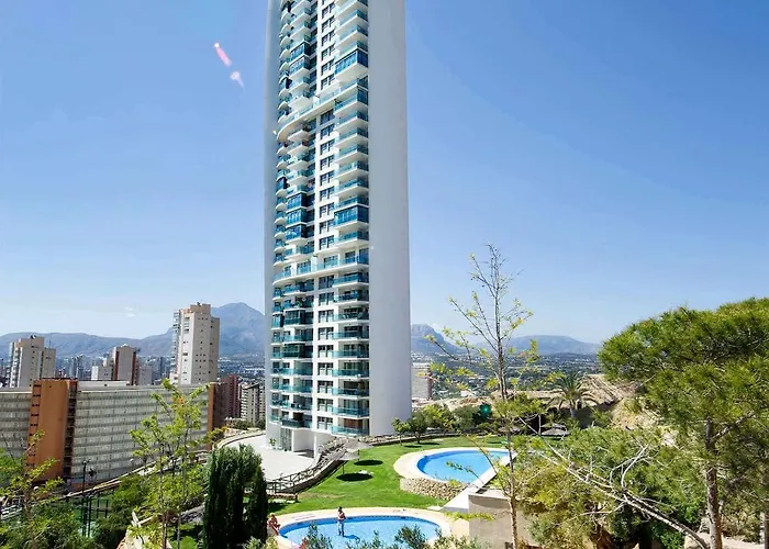 Skyline 13 Con Terraza Privada Y Vistas Διαμέρισμα Μπένιντορμ