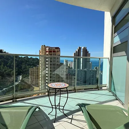 Skyline 13 Con Terraza Privada Y Vistas Benidorm